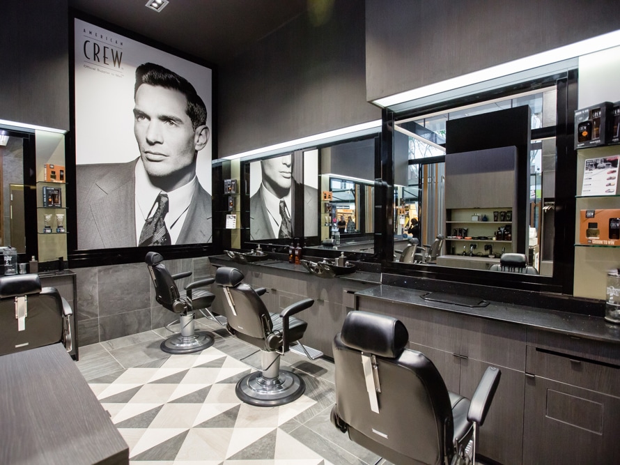 Col Nayler Queens Plaza Barber Shop Brisbane. Market leader in men’s hairdressing since the 1950s and an icon in the industry.