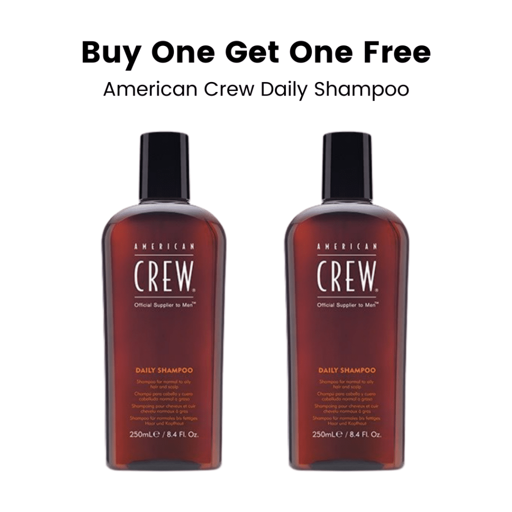 Buy One Get One Free American Crew Daily Shampoo